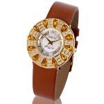 silver seashell watch
