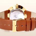 silver seashell watch