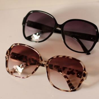 oversized cateye sunglasses