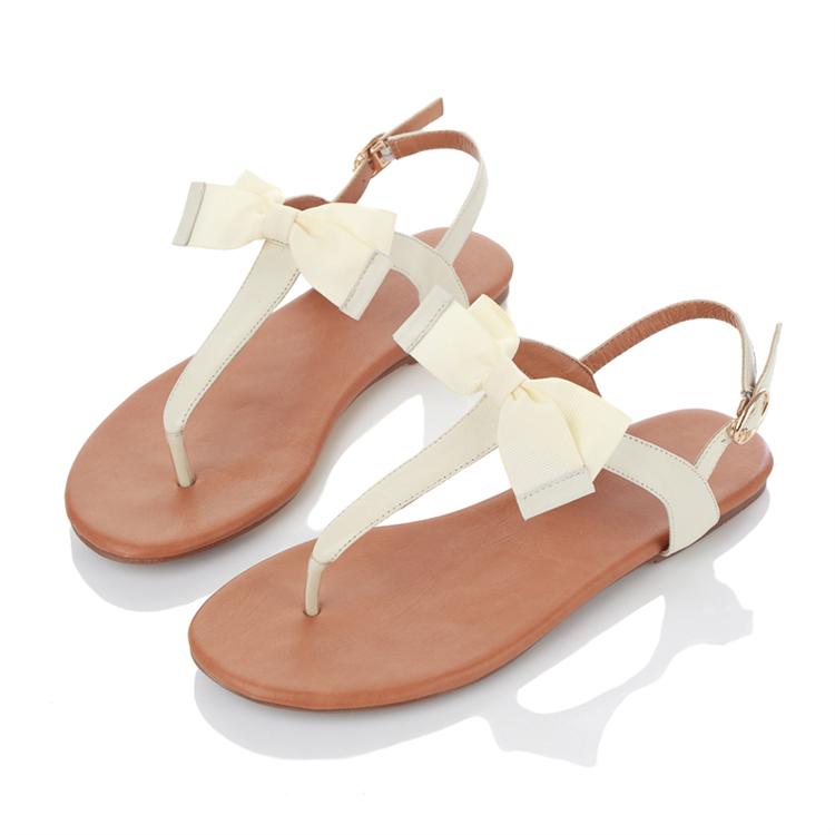 Bowknot Is Flat Sandals on Luulla